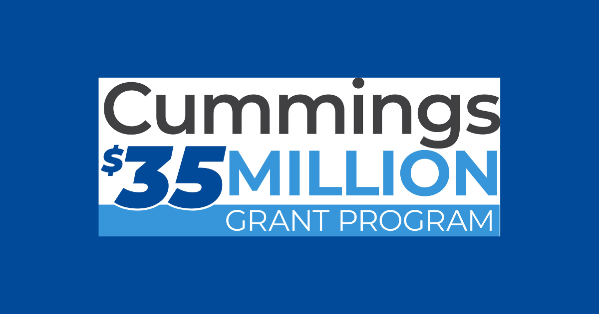 banner graohic saying $35 million grant prgram, 2026 winner