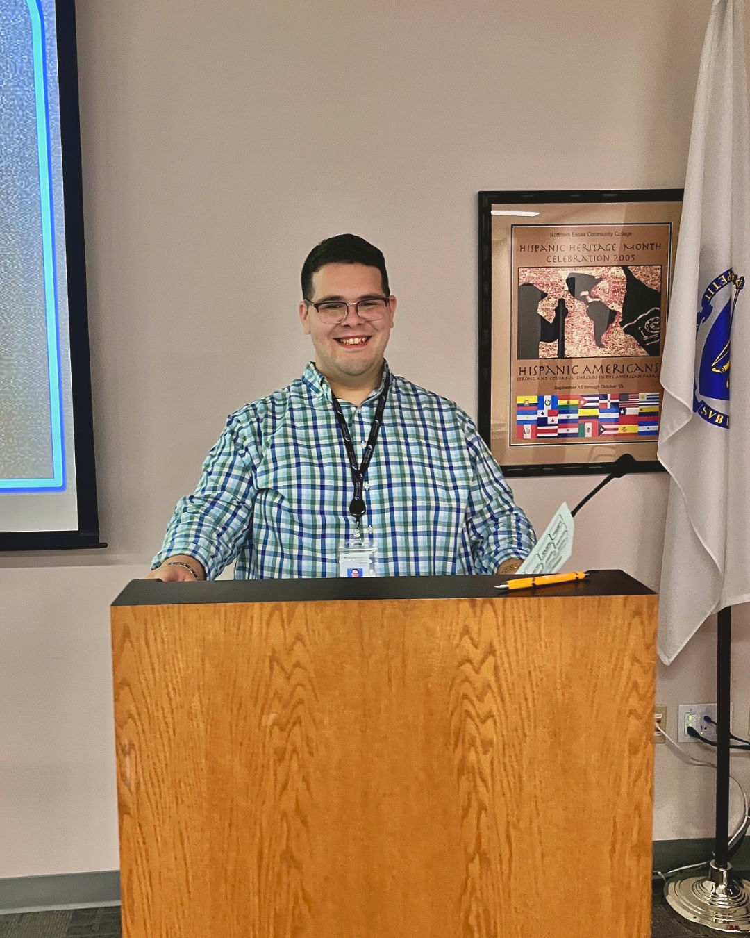 NECC ESOL instructor Greg Blomgren