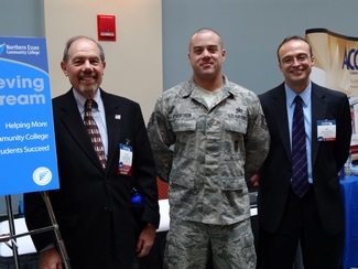 NECC Student is honored for Military Service at National Conference