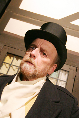 Theatre professor Jim Murphy will once again take on the role of Scrooge during NECC's annual production of "A Christmas Carol".