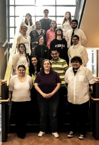 NECC Choir Prepares for spring performance. choir newsroom