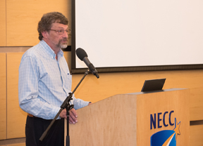 Steve Russell informed the attendees of the up coming Teach-In.