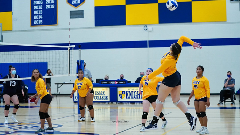 NECC volleyball team