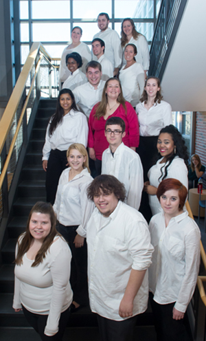 The NECC Chorus under the direction of Professor Alisa Bucchiere is one of the many ensembles NECC music majors will have the opportunity to join under the new music program requirments.