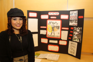 "Say No More" a screenplay and potential graphic novel, was Jennifer Lebron's Honors Experience Project.