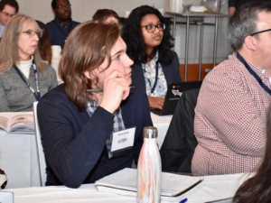 Jonas Ruzek at NENPA conference event