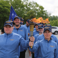 Special Olympics Torch Makes Stop on Haverhill Campus